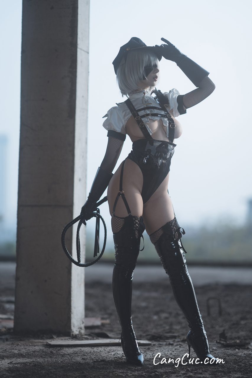 Coser@云溪溪 (Yunx1x1) & 奶桃 – 2B本 YoRHa No.2 Type B 上 ảnh 46